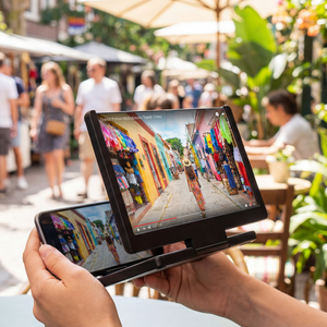 HD Mobile Screen Magnifier | 3D Enlarged Viewing Display 12 inches